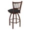Holland Bar Stool Co 30" Swivel Bar Stool, Bronze Finish, Graph Coal Seat 81030BZ018 - alternate 2